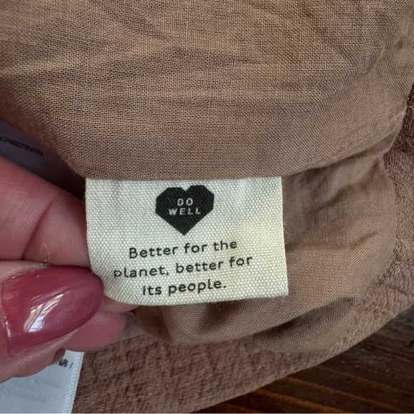 Madewell Tan- Cotton Linen Blend Relaxed Larsen Blazer-Size XL - Picture 10 of 14